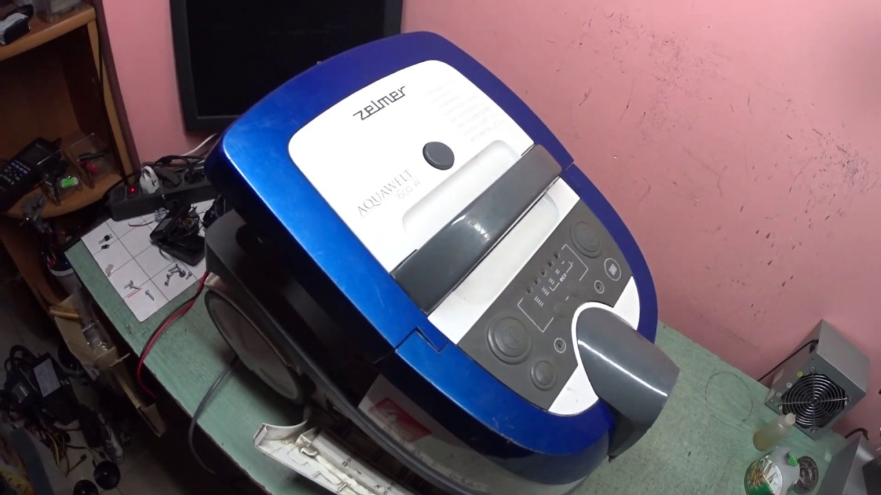 Разборка и ремонт пылесоса zelmer aquawelt 1600 w