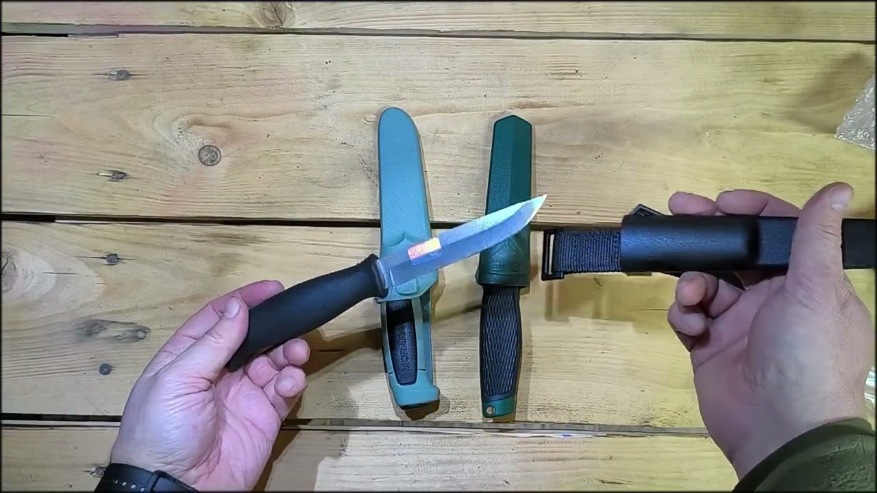 Сравнение Кизляр "РФ", Ganzo "G806" и Morakniv "noname"