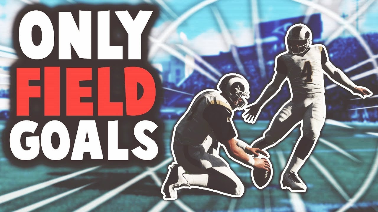 CAN I WIN A GAME ONLINE ONLY KICKING FIELD GOALS? Madden 18 Challenge