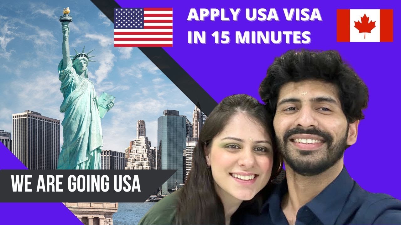 Apply US tourist visa in 15 minutes | We are going USA | Early appointment date?
