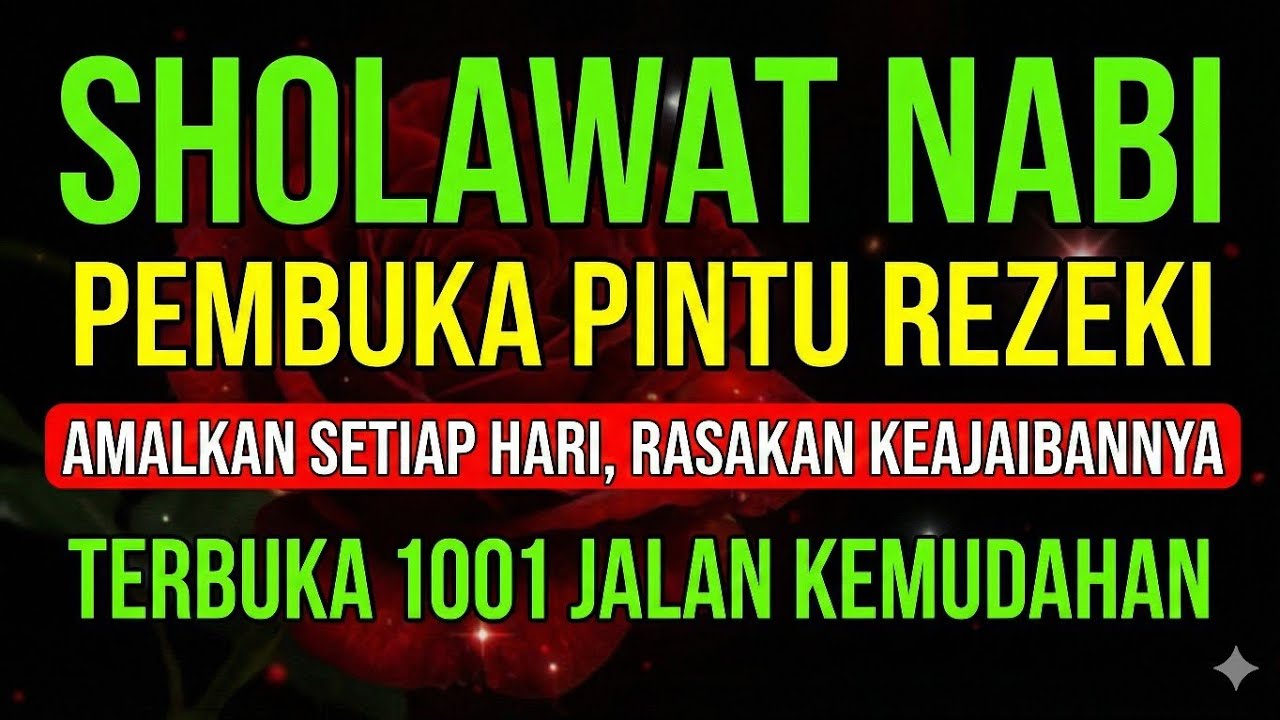 Sholawat Nabi Pengundang Rezeki Tak Terduga | Damai Sampai Pagi