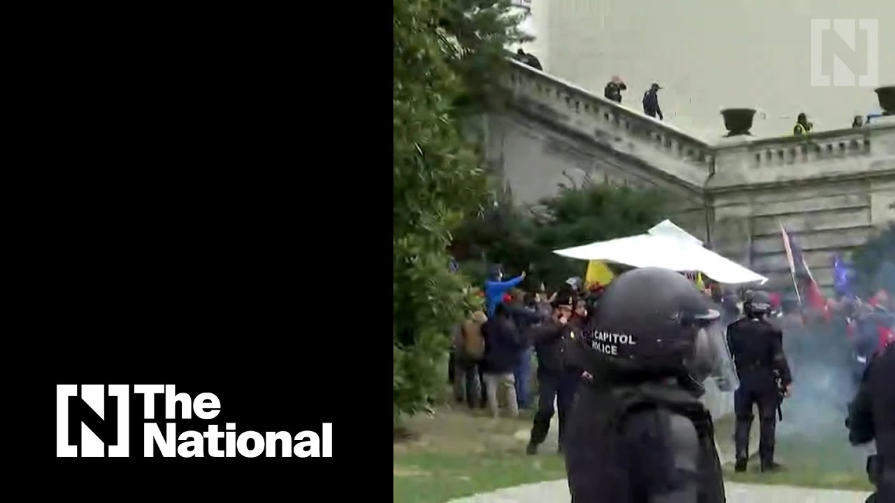 Trump supporters storm US Congress building during Electoral College certification