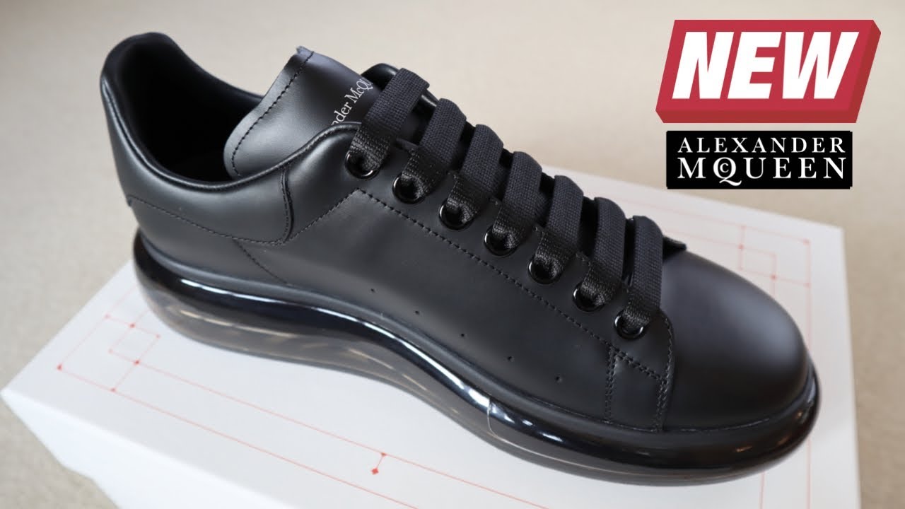 НОВИНКА! Обзор кроссовок Alexander McQueen Oversize с прозрачной подошвой