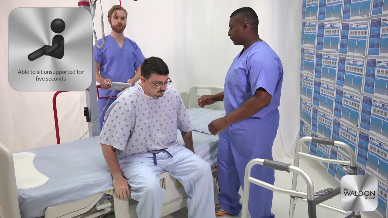 Sit to Stand Transfer with Safe Ambulation
