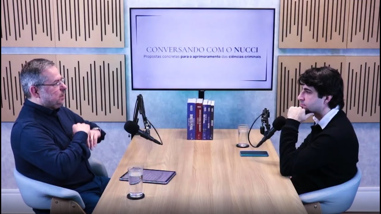 Videocast Conversando com o Nucci 08 | Justi&ccedil;a restaurativa