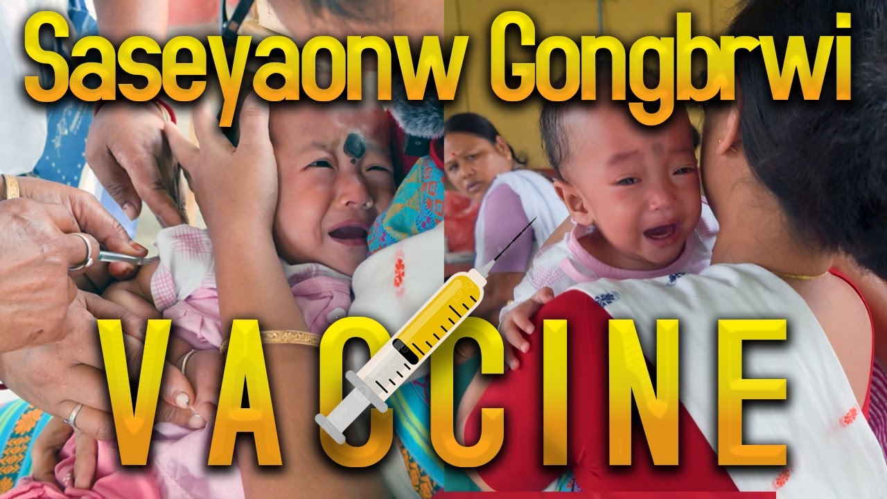 Saseyaonw Gongbrwi vaccine 9 months ni || Bifanao Onthai jadwng Kidneyao || Vlog #118