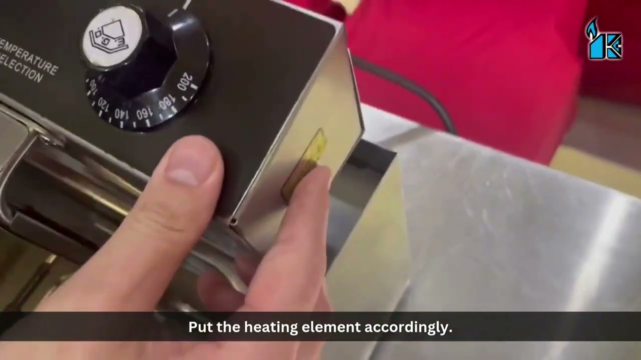 Wise Mechanical Counter Top Electric Fryer WFT-8L Installation, Assembly and Operation