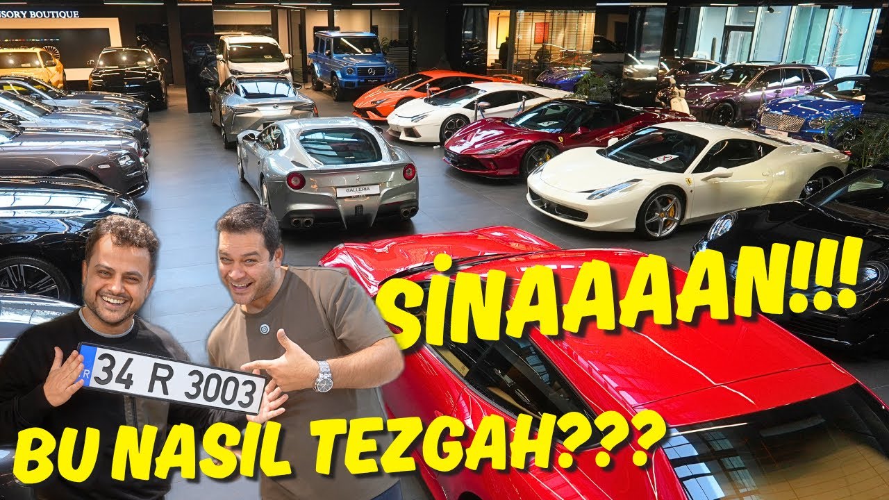 Türkiye'nin En Dekor Araba Galerisini Sinan Koç ile Gezdik! w/ @OTOPARKCOM