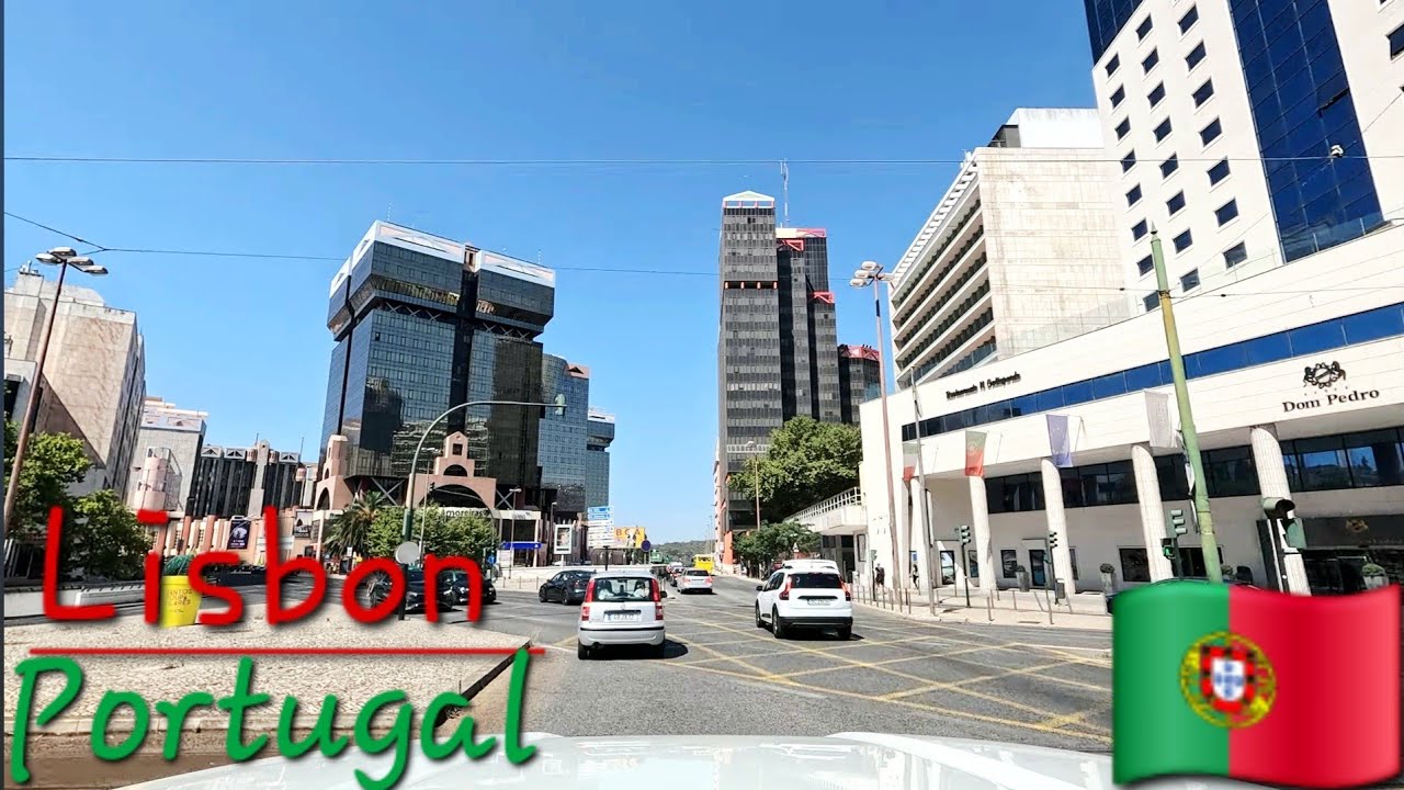 Lisbon Portugal 🇵🇹 4K Drive Part 2