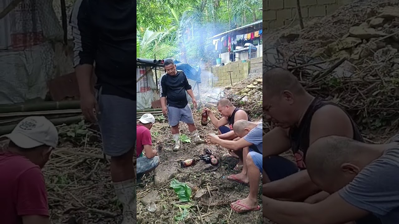 Ang aga naman nang inom na yan
