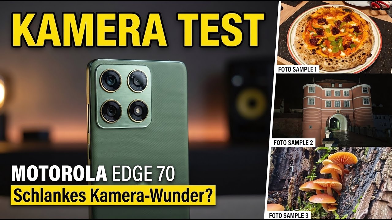 Motorola Edge 70: Was taugt die Kamera?
