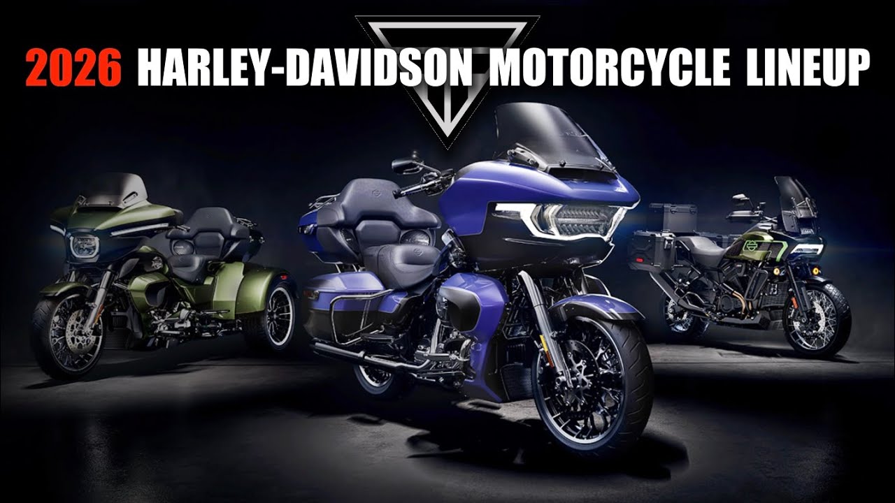 2026 Harley-Davidson Motorcycles Lineup
