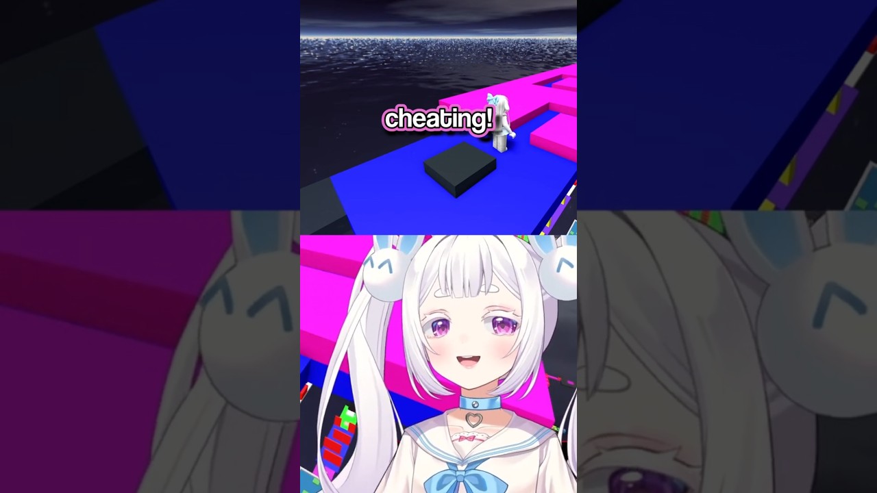 Miwa spots a CHEATER in her roblox game