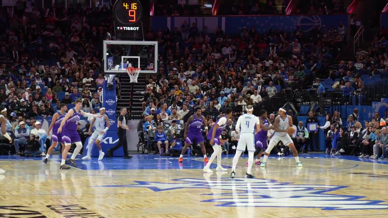 AMES HILL SPORTS NBA ORLANDO MAGIC 120 UTAH JAZZ 117 F ANTHONY BLACK 21 POINTS, 4 AST VS UT 2-7-26