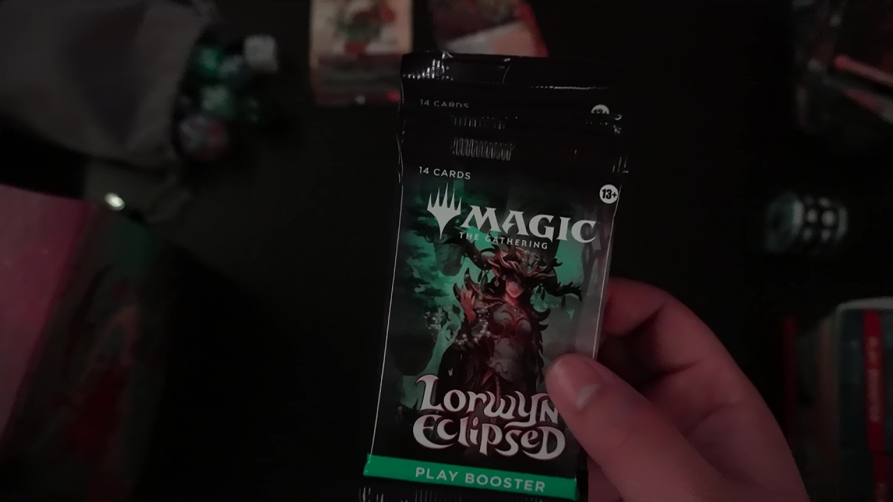ASMR Magic the Gathering Play Booster Opening (Lorwyn Eclipsed)