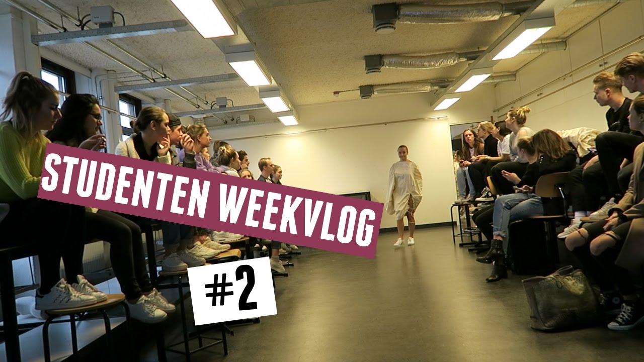 MODESHOW OP HET AMFI! ♡ STUDENTEN WEEKVLOG #2