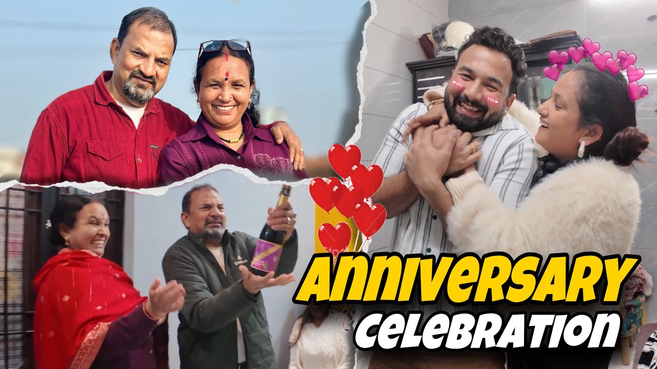 35th Marriage Anniversary Celebration with family 😍🧿 || priya jeet vlogs #couplevlogs
