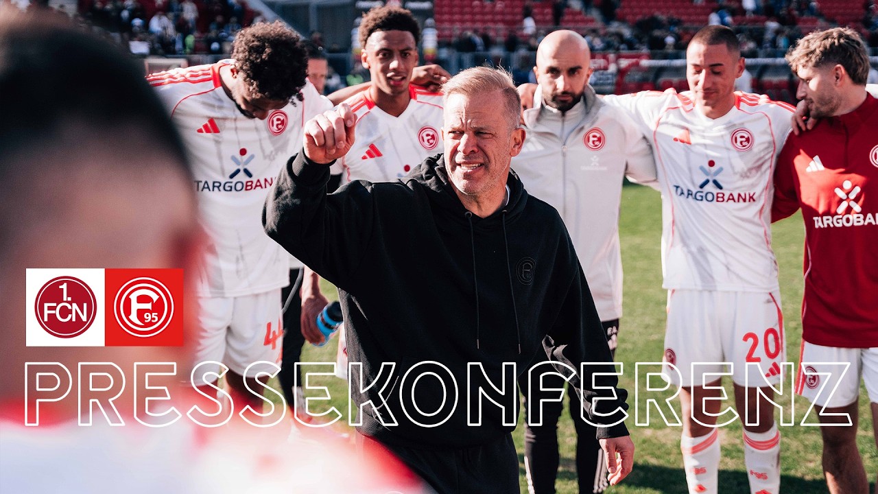 PRESSEKONFERENZ | 1. FC Nürnberg vs. Fortuna Düsseldorf | 2025/26 | Anfang nach #FCNF95