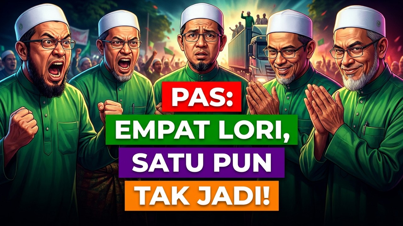PAS: EMPAT LORI, SATU PUN TAK JADI!.