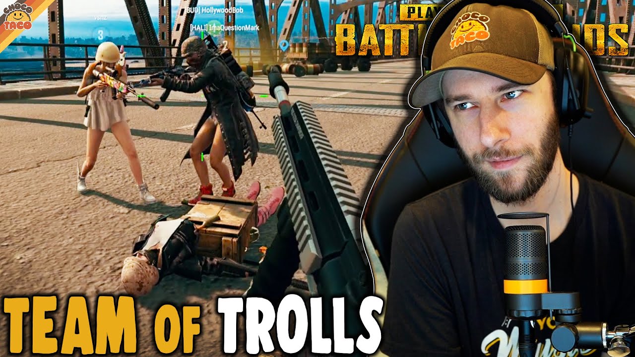 Братья по оружию или команда троллей? При участии Quest, HollywoodBob и VSNZ | chocoTaco PUBG OG ...