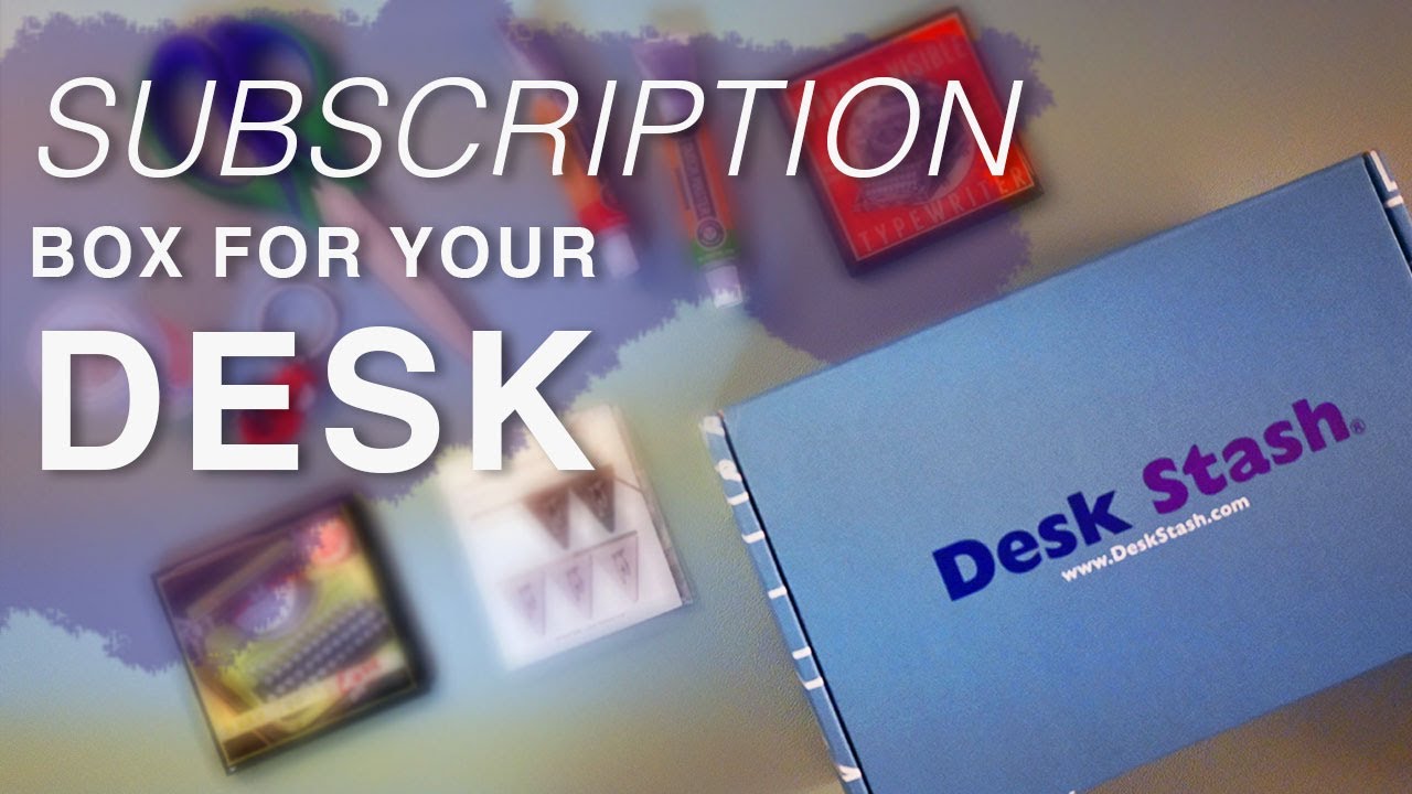 Desk Stash - Quarterly Subscription Box for Office Nerds | Spring 2021