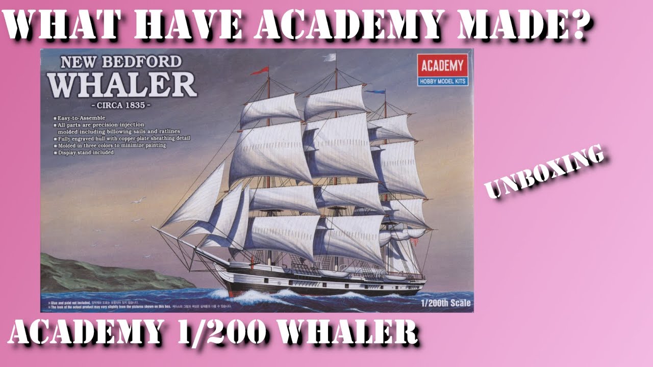 !ОПРЕДЕЛЕННО НЕТ! Распаковка типичной модели Whaler от Charles W Morgan! Academy. Зачем такое наз...