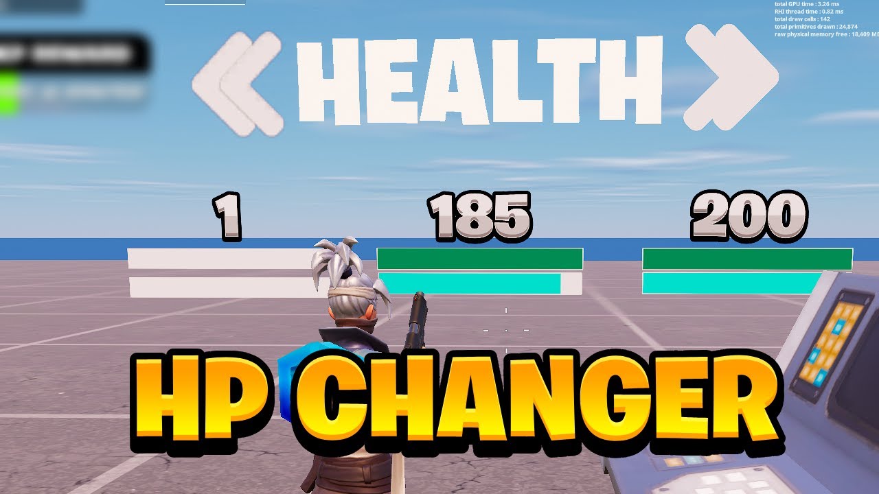 HP SELECTOR in Fortnite Creative! (UEFN)
