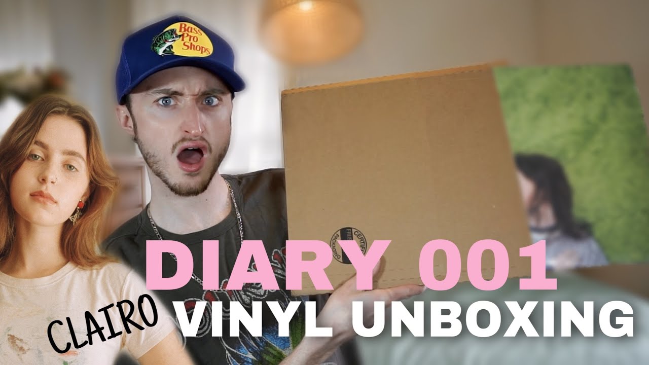 Vinyl Unboxing Clairo Diary 001 (Original Pressing)
