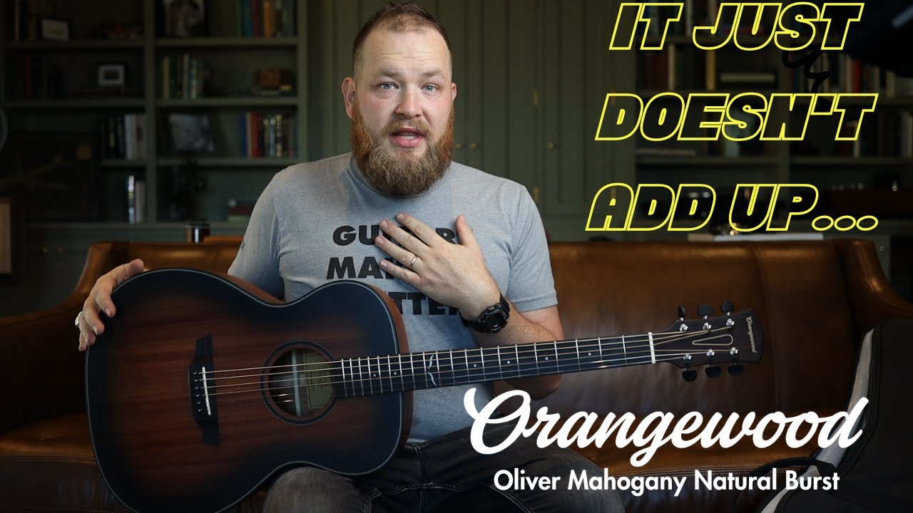 This is the best guitar under $500...the @orangewoodguitars Oliver Natural Burst