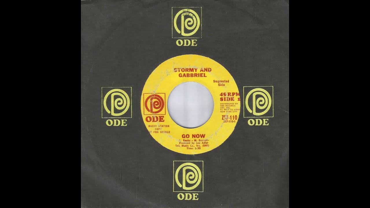 STORMY AND GABBRIEL - Go Now (1968)