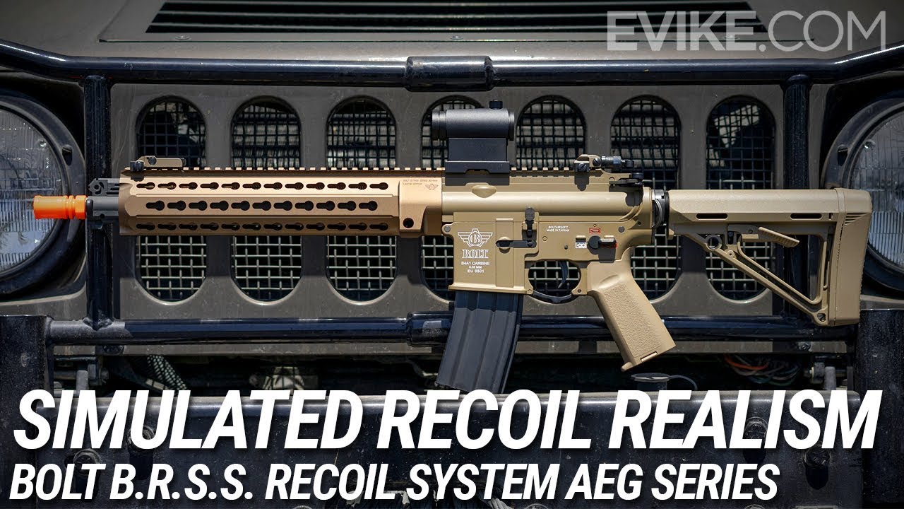 Simulated Recoil Realism - BOLT B.R.S.S. AEG Series