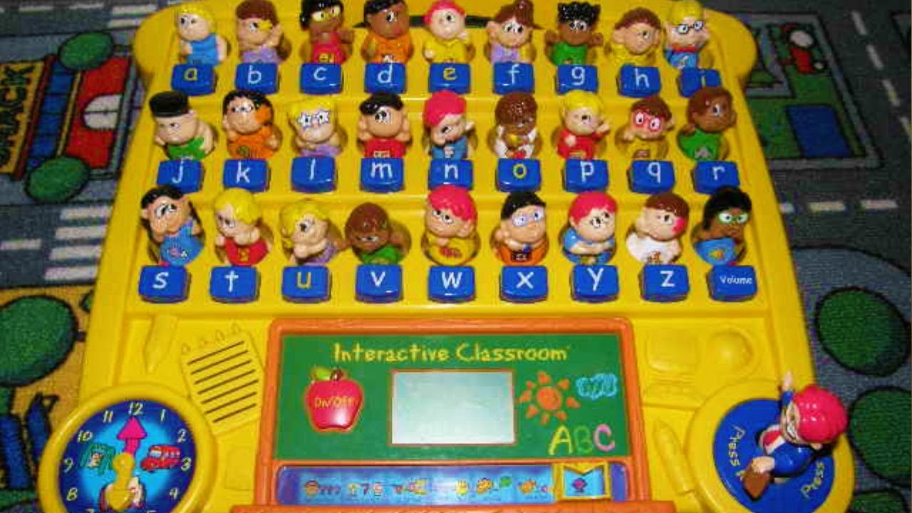 Vtech interactive classrom learning toy review.ABC, Alphabet toy