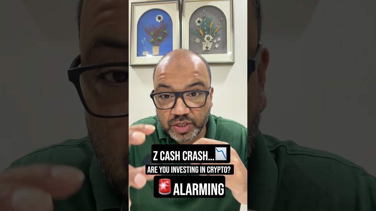 Z Cash Crash..Are You Investing In Crypto?