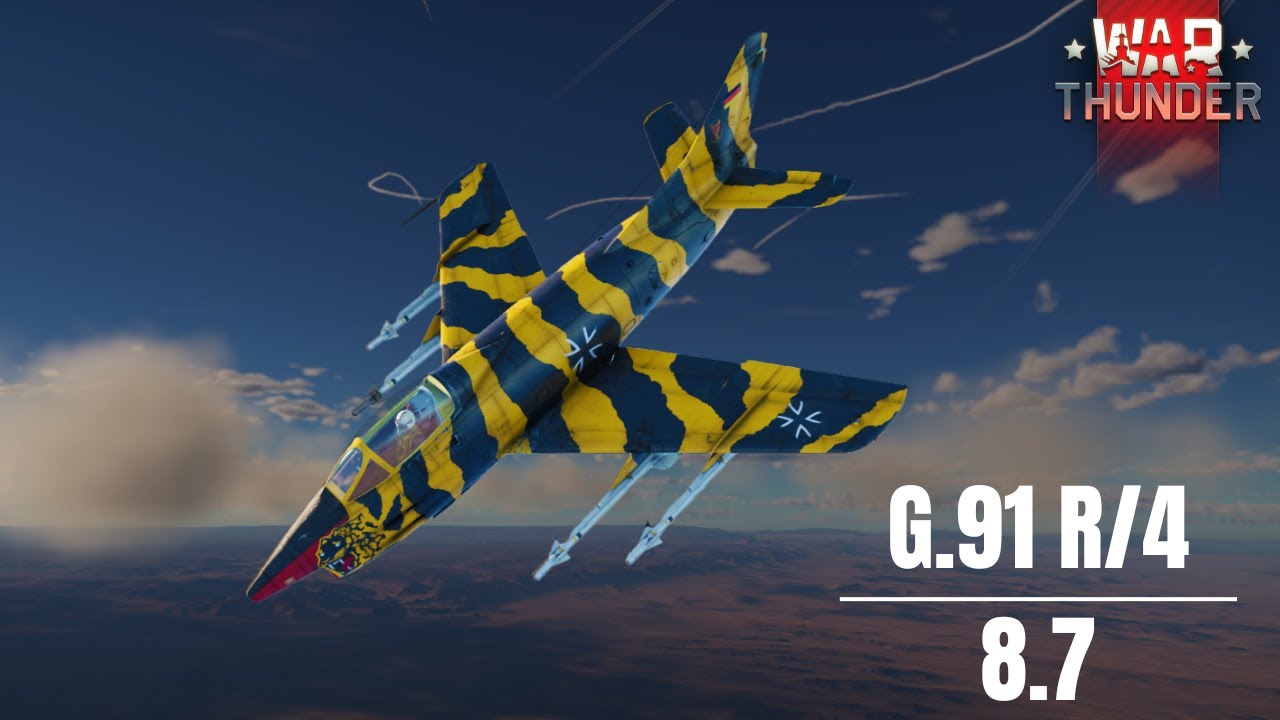 The G.91 R/4 Actually Cooks... - War Thunder