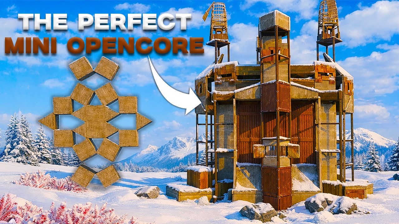 Проект мини-базы Opencore в Rust (Я построил идеальную базу Opencore 2x1 в Rust)