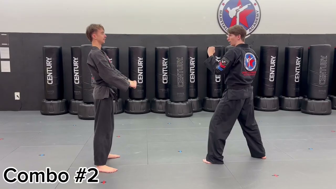 Self Defense Combinations (Tiny Tigers & Core Skills)