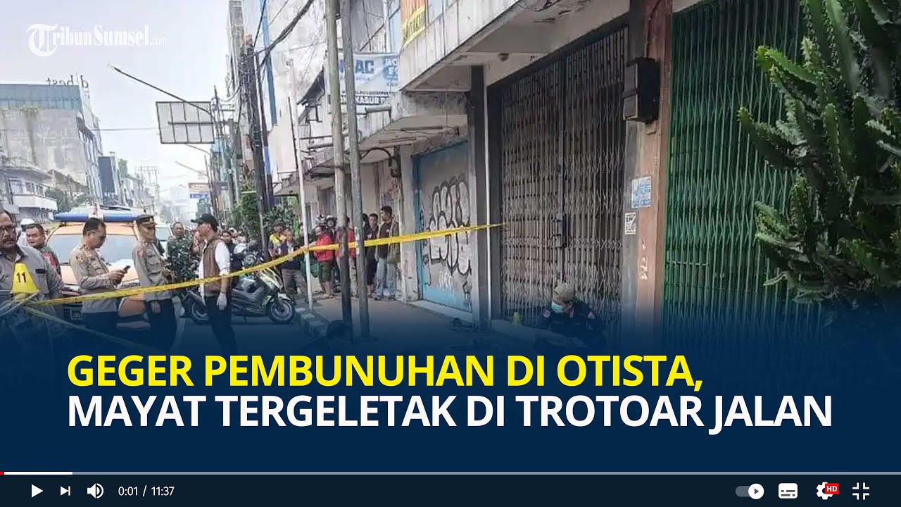 Geger Pembunuhan di Otista Bandung, Mayat Mr X Tergeletak di Trotoar Jalan, Identitas Rusak