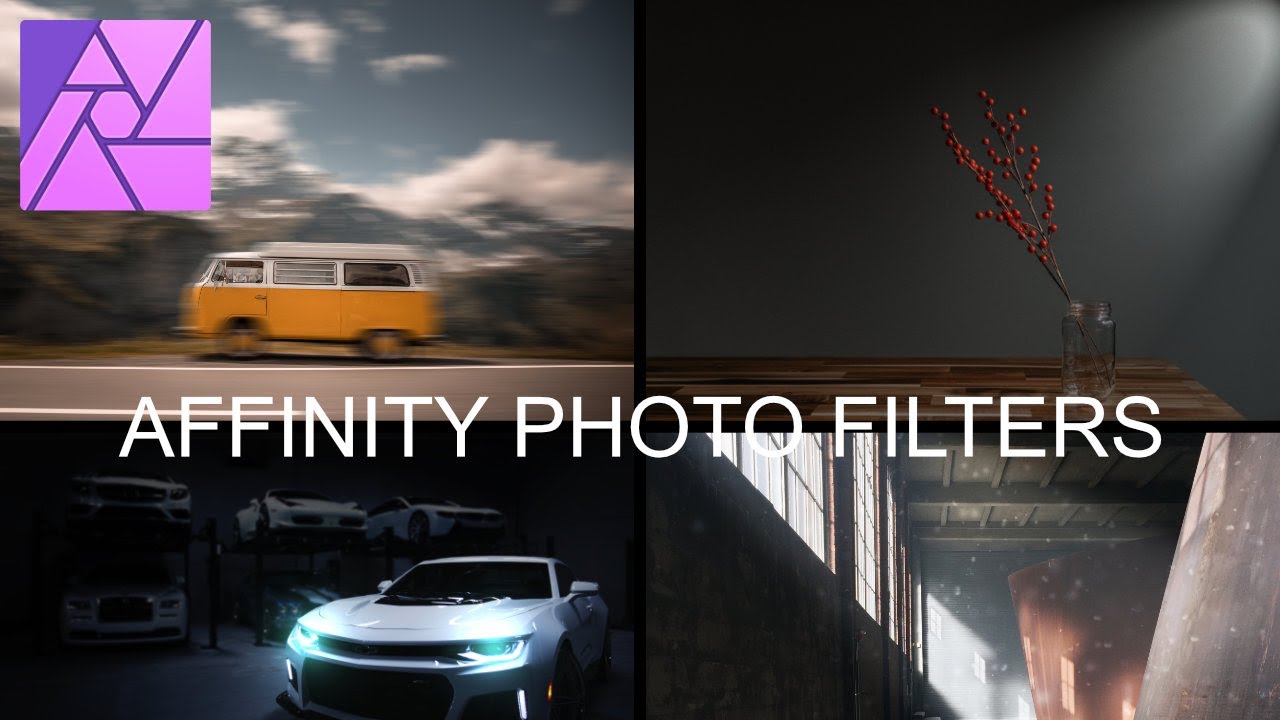 My FAVORITE Filters in Affinity Photo