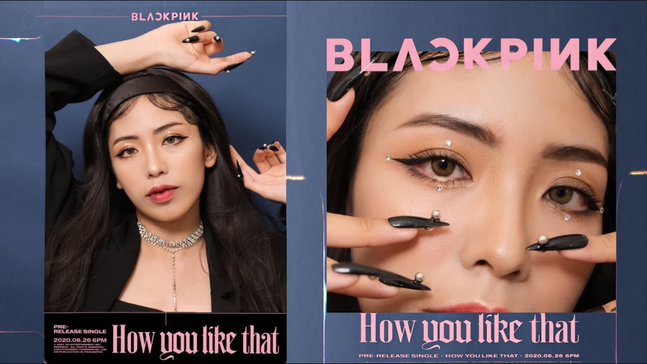 🖤💗BLACKPINK 🌈 JISOO 'HOW YOU LIKE THAT' COVER MAKEUP | by @yndinh