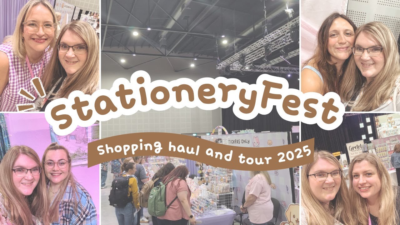 Come to StationeryFest 2025 with me | shopping ticket | tour and haul