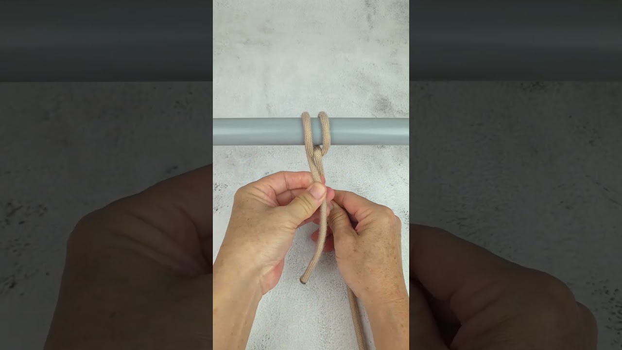 Try this method to tie Backhand Hitch