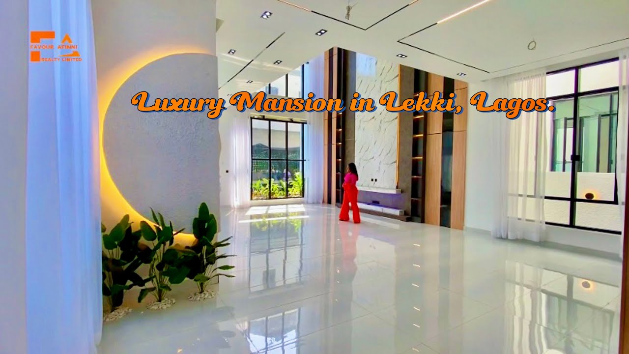 Ultra Modern ₦695 MILLION ($463K) Luxury Mansion in Chevron, Lekki, Lagos. 