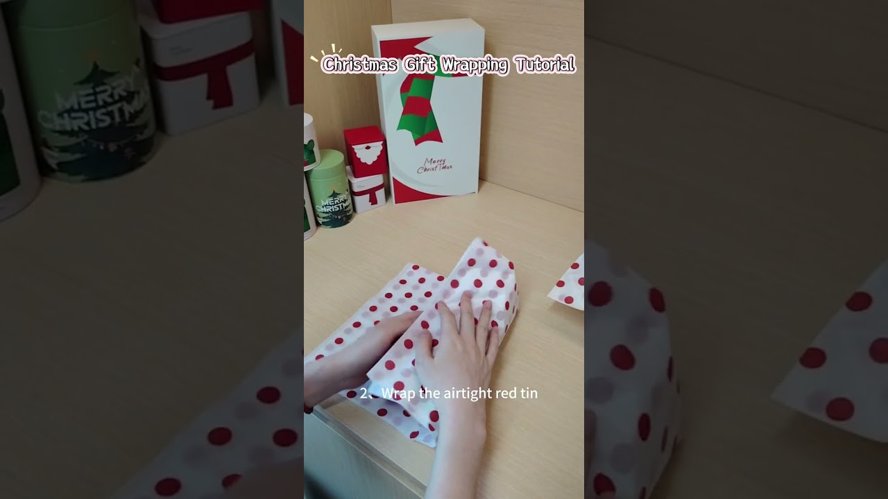 Christmas Gift Wrapping Tutorial