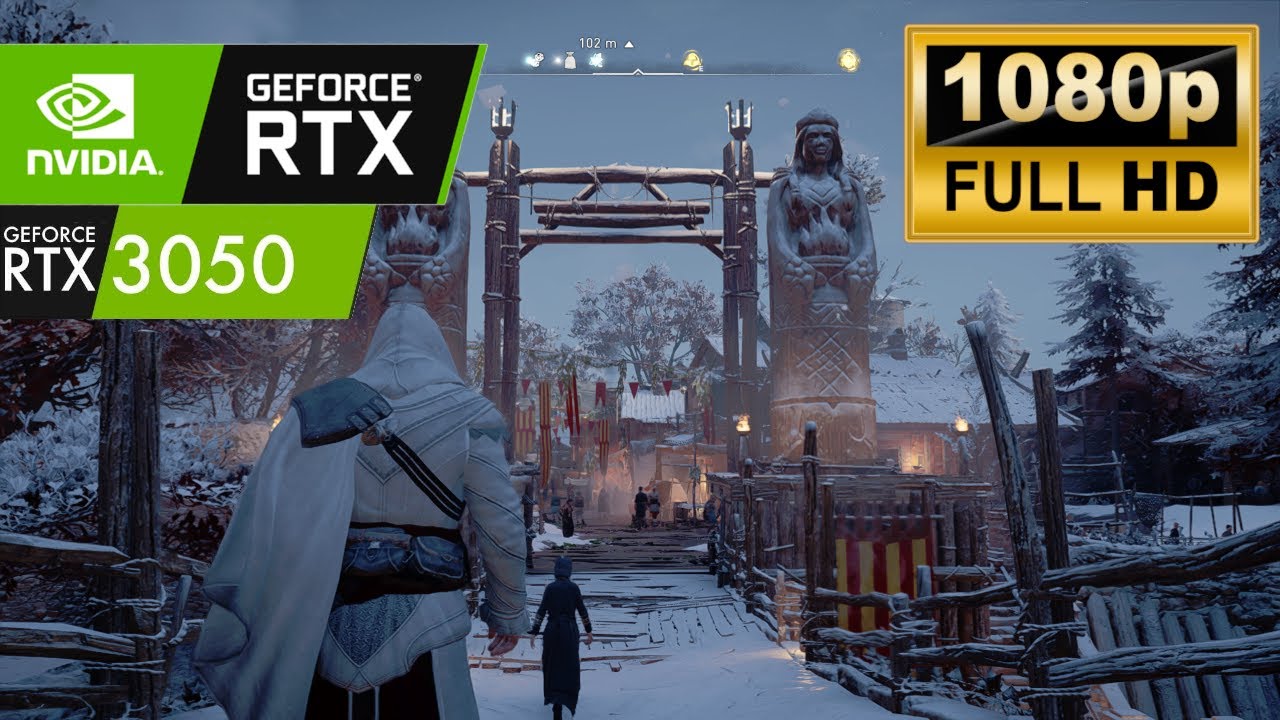 RTX 3050 6GB Laptop | Assassin’s Creed Valhalla (1080p) Benchmark
