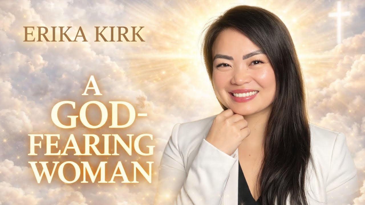 🥇 Why Erika Kirk Is a God-Fearing Woman | Faith, Strength & Biblical Womanhood 💗