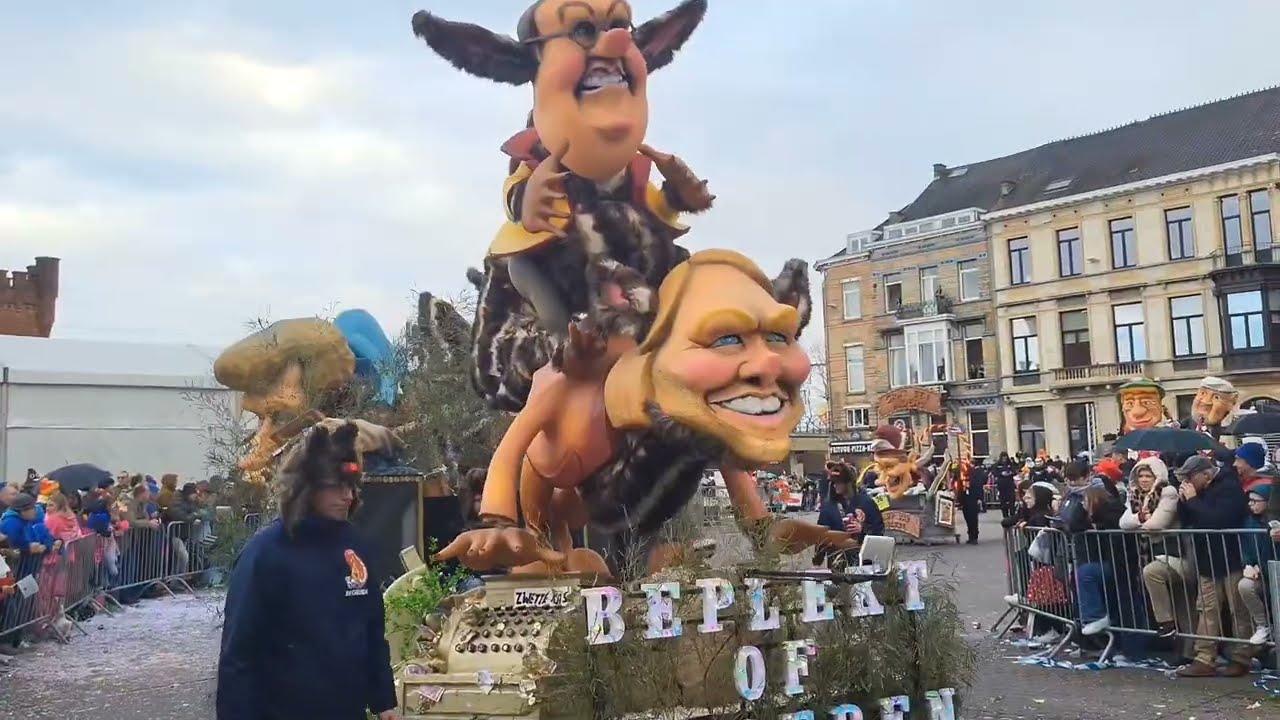 Aalst (Belgium 🇧🇪) Carnival 2024 !!! - 4k 60fps#travel #4k #60fps