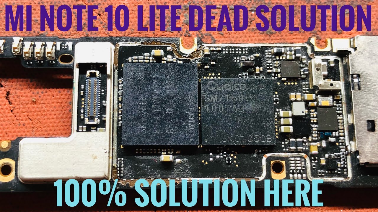 Mi note 10 lite dead solution 100%by yashik mobile tutorial