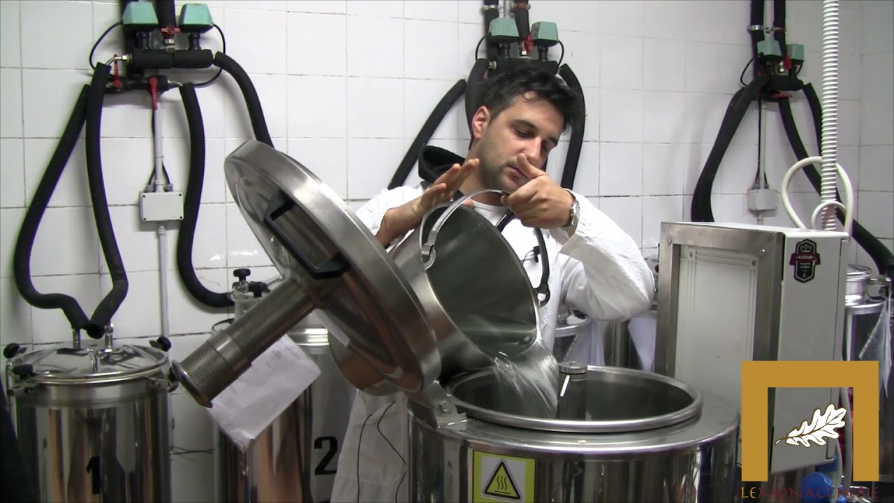 Processo di produzione della birra agricola La Castellana