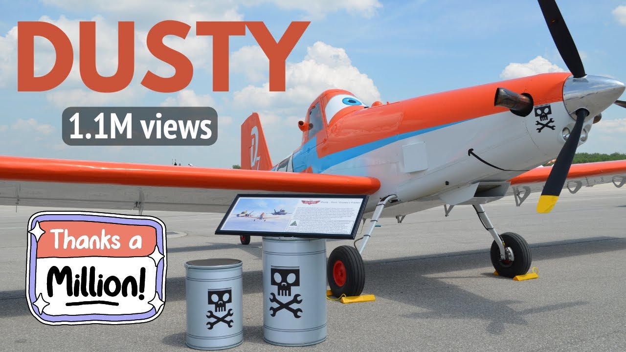 Meet Dusty Crophopper, Star of Disney's Planes - In Real Life!