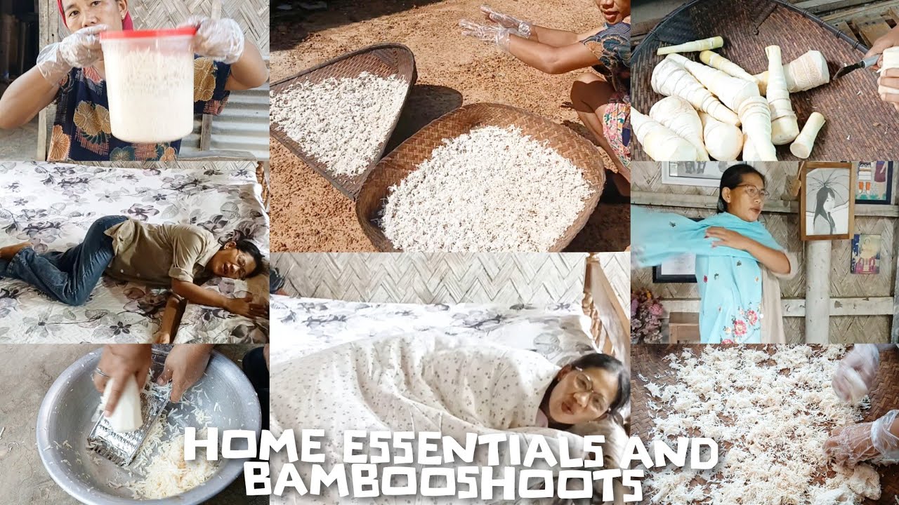 How to make dried Bambooshoots Full step by step video|unboxing Cozy home essentials ❤️